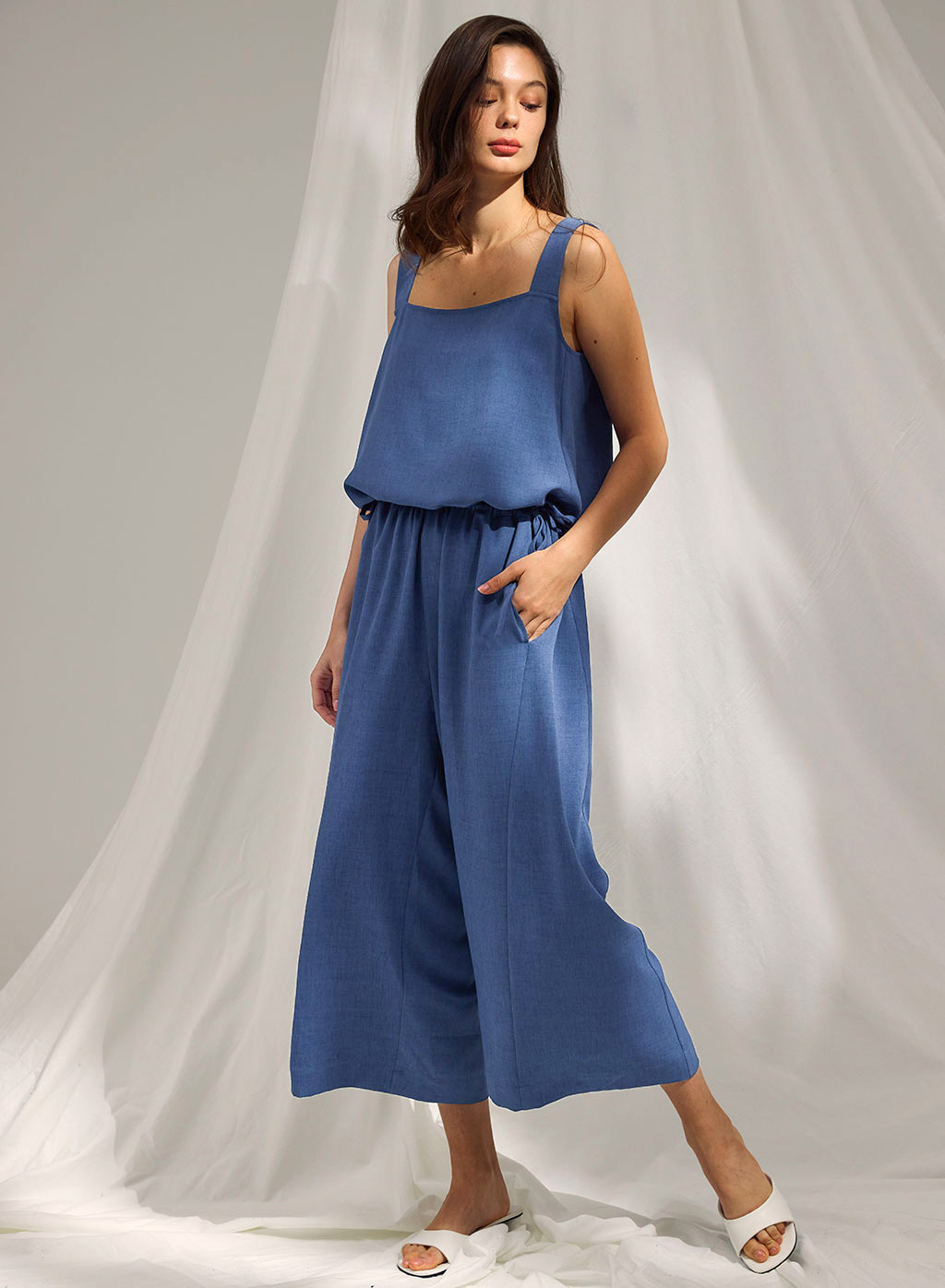 Summer Sleeveless Jumpsuit