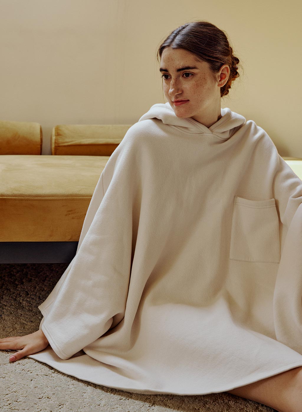 Oversized Poncho Hoodie