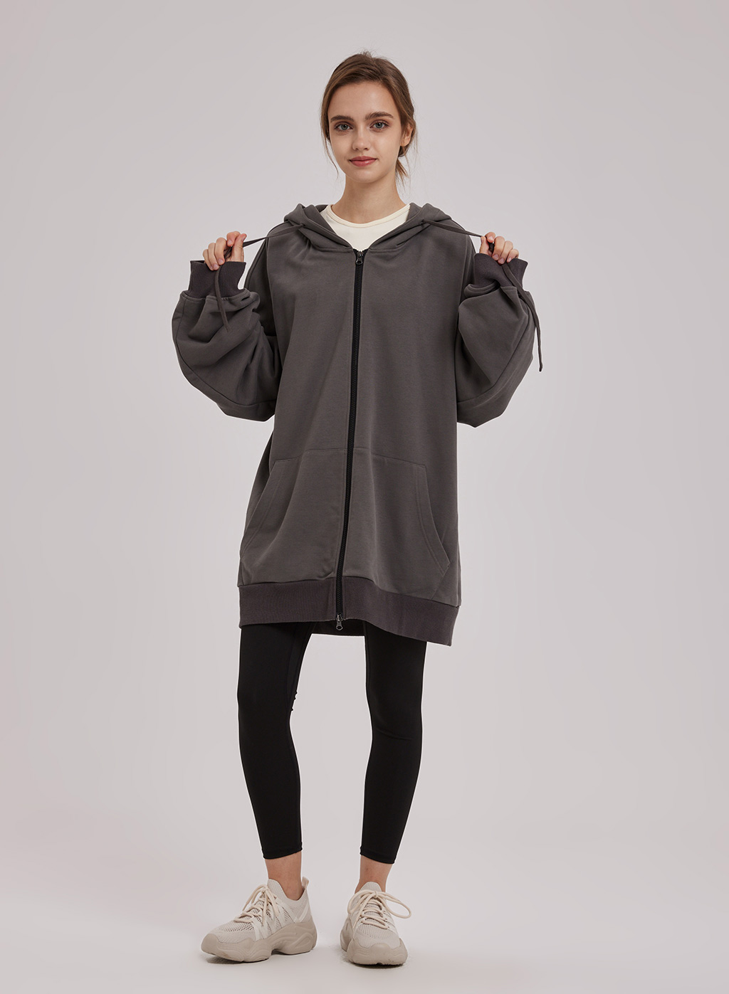 Casual Zip Up Hoodies