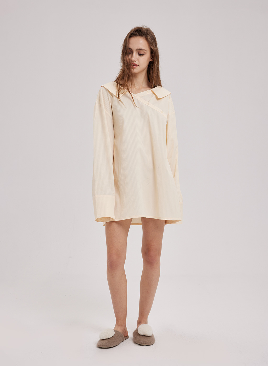 Oversized Long Sleeved Night Shirt