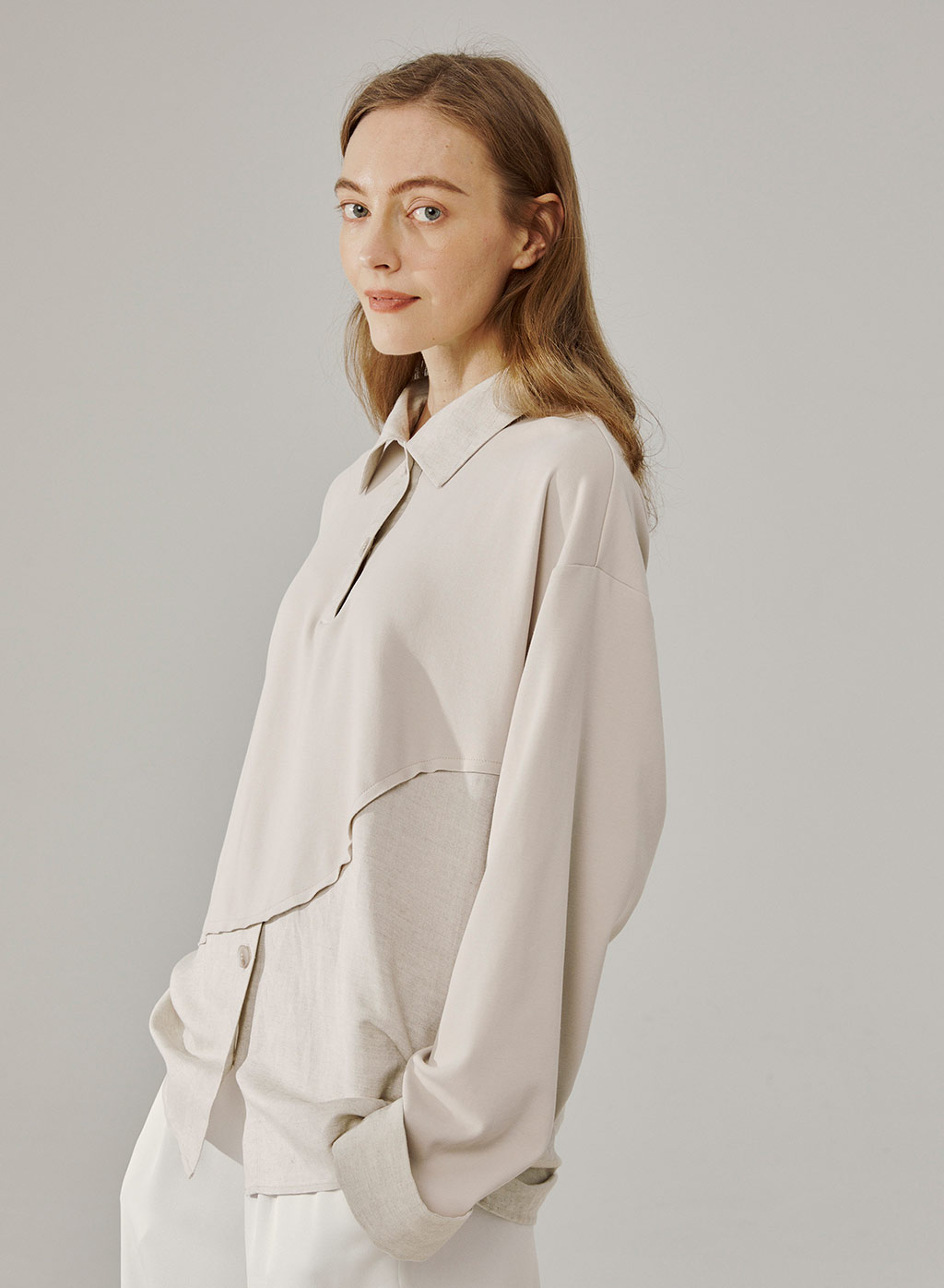 Button Up Collared Shirt