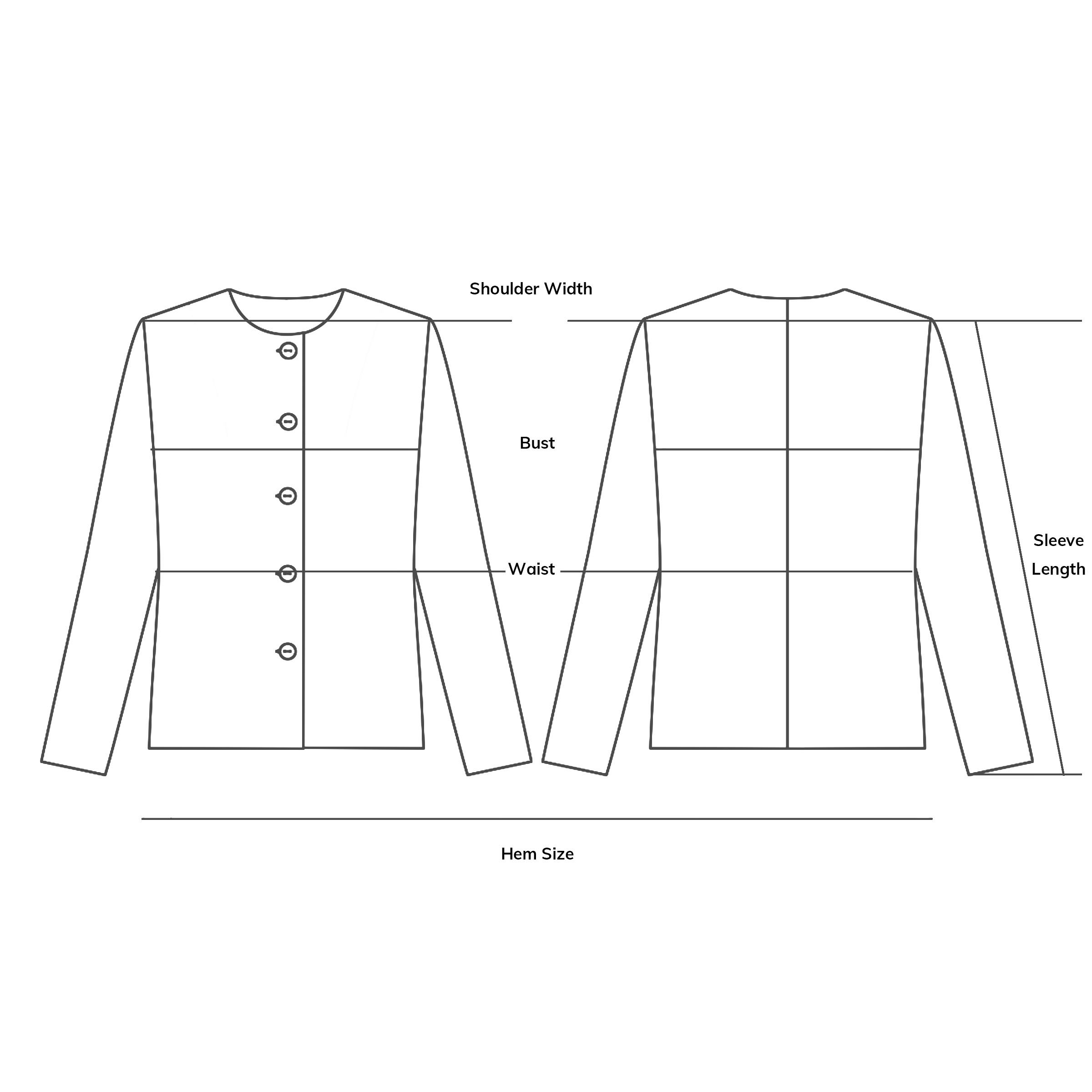 Jersey Cropped Cardigan